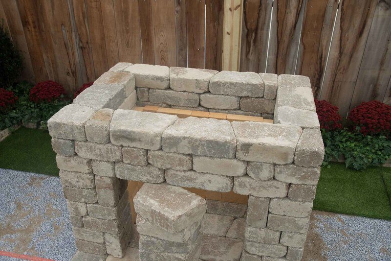 How To Build An Outdoor Fireplace Step, How To Build An Outdoor Fireplace And Grill