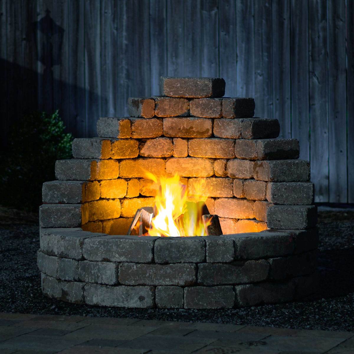 My Upsacle Fire Pit Is An Instant, Pre Built Fire Pit